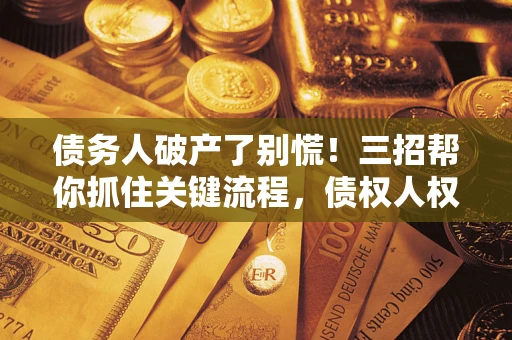 北京债务人破产了别慌！三招帮你抓住关键流程，债权人权益不再缩水