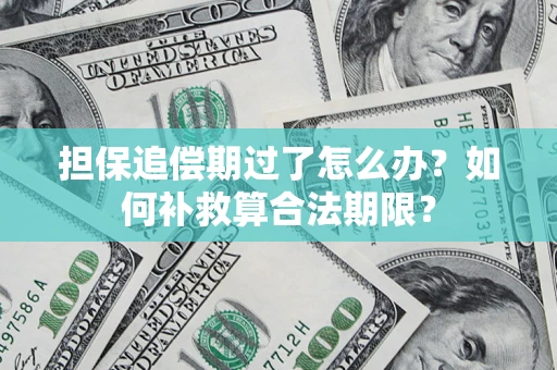 北京担保追偿期过了怎么办？如何补救算合法期限？
