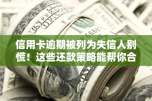 北京信用卡逾期被列为失信人别慌！这些还款策略能帮你合法止损
