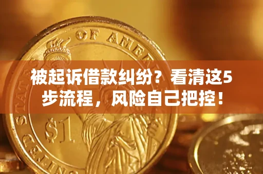 北京被起诉借款纠纷？看清这5步流程，风险自己把控！