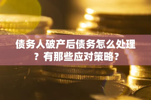 北京债务人破产后债务怎么处理？有那些应对策略？